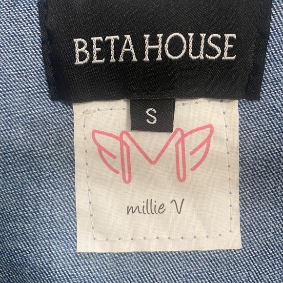 Denim Jean jacket with Dior logo - Picture 3 of 10
